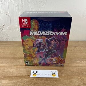 Read Only Memories Neurodiver Collector Edition Nintendo Switch NEW READ DESC